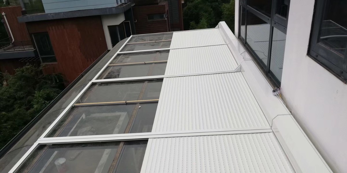 玻璃陽光房、采光頂遮陽隔熱首選鋁合金天幕